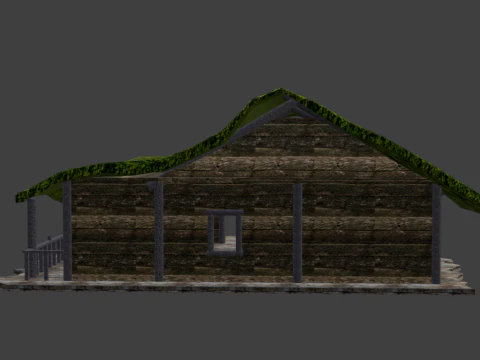 Hut 3D Model