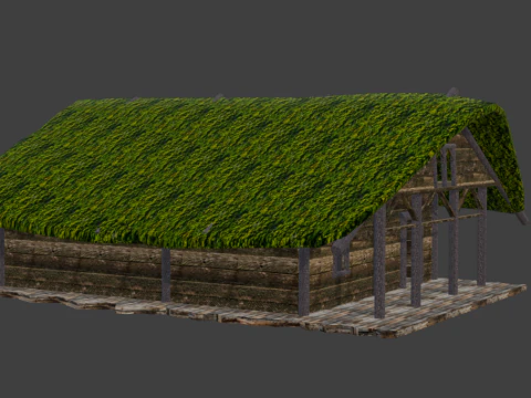 Hut 3D Model