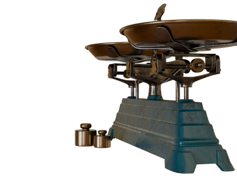 Traditional Chinese Herbs Weight Scales 3Dモデル