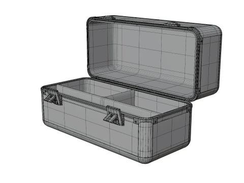 Aluminum Case 3D Model