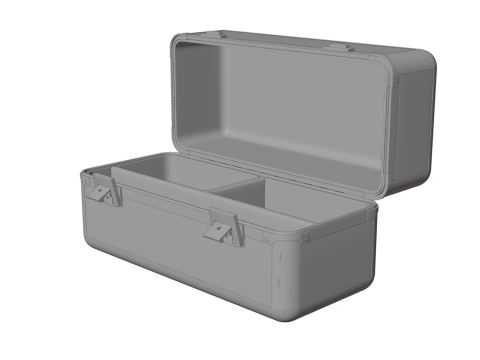 Aluminum Case 3D मॉडल