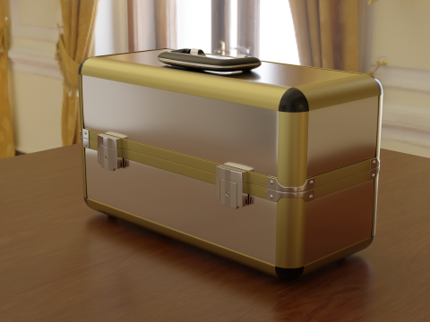 Aluminum Case 3D मॉडल