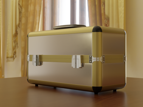 Aluminum Case 3D मॉडल