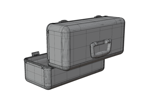 Aluminum Case 3D मॉडल