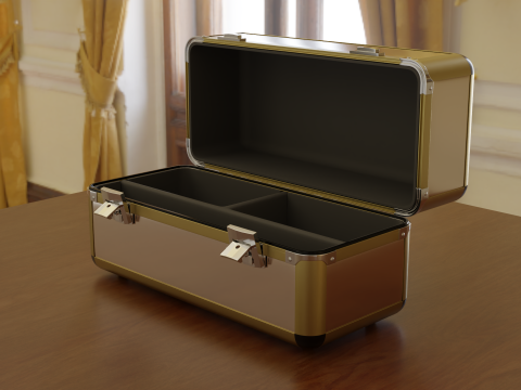 Aluminum Case 3D मॉडल