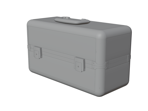 Aluminum Case 3D मॉडल