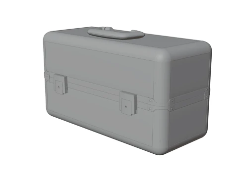 Aluminum Case 3D Model