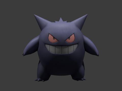 GengarAnimated 3D Model