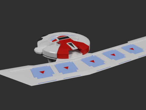 Disco del duello Yu Gi Oh Modello 3D