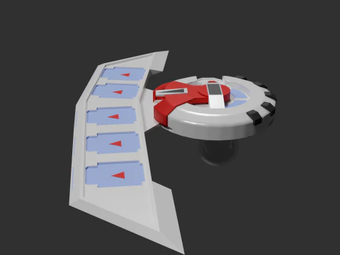 Yu Gi Oh Duel Disc 3D Model