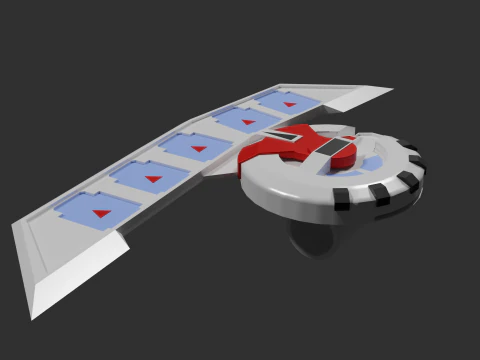 Yu Gi Oh Duel Disc 3D Model