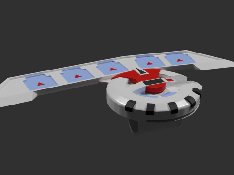 Yu Gi Oh Duel Disc 3D Model