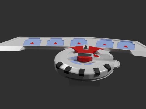 Yu Gi Oh Duel Disc 3D Model