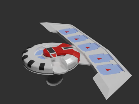Yu Gi Oh Duel Disc 3D Model