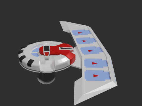 Yu Gi Oh Duel Disc 3D Model