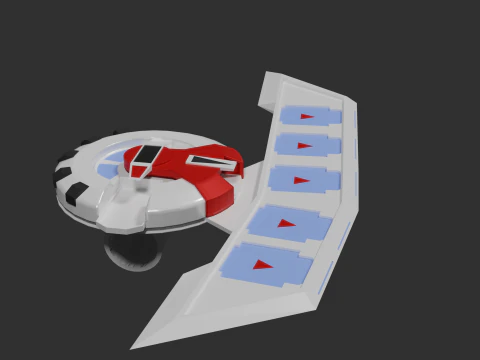 Yu Gi Oh Duel Disc 3D Model