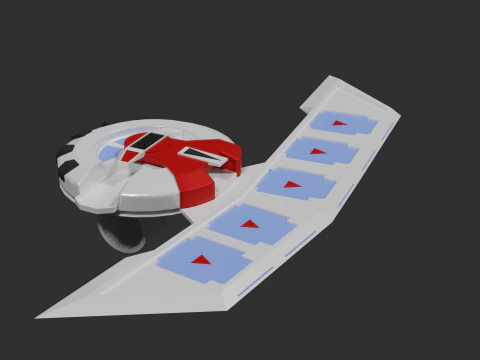 Yu Gi Oh Duel Disc 3D Model