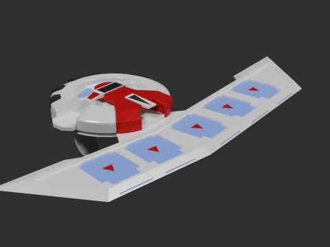 Yu Gi Oh Duel Disc 3D Model