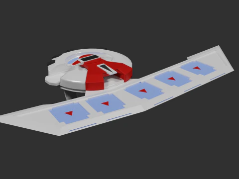 Yu Gi Oh Duel Disc 3D Model