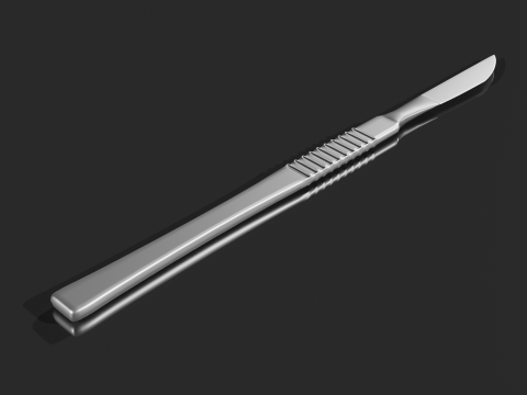 Scalpel High Quality 3D Model