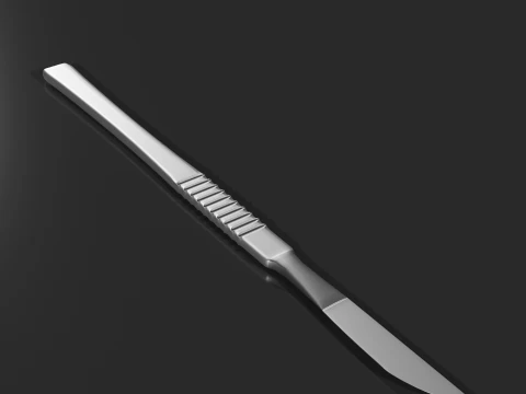 Scalpel High Quality 3D Model