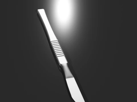 Scalpel High Quality 3D Model