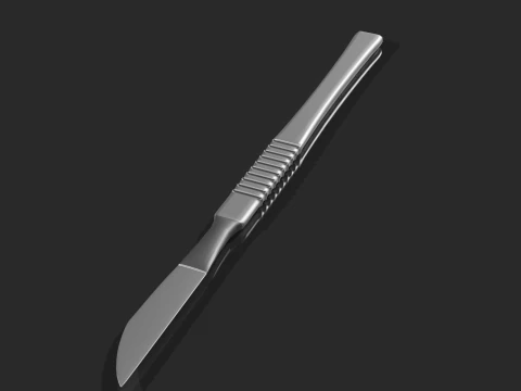 Scalpel High Quality 3D Model