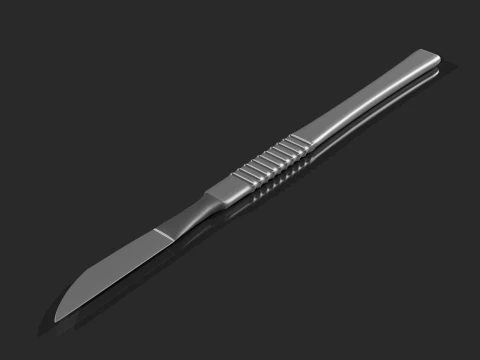 Scalpel High Quality 3D Model