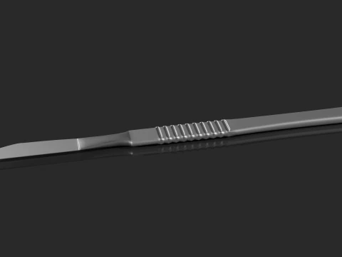 Scalpel High Quality 3D Model