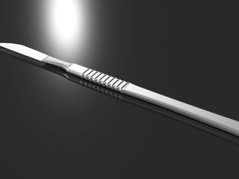 Scalpel High Quality 3D Model