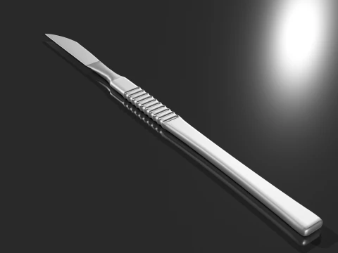 Scalpel High Quality 3D Model
