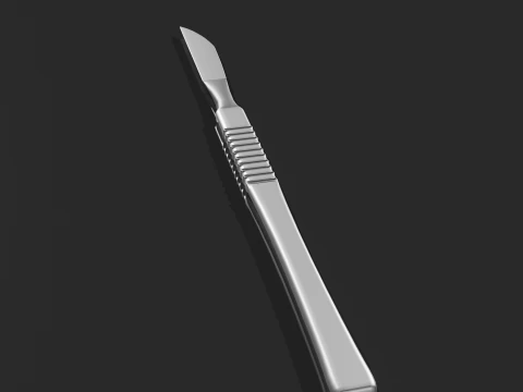 Scalpel High Quality 3D Model