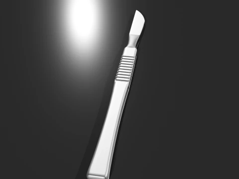 Scalpel High Quality 3D Model