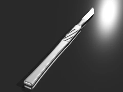 Scalpel High Quality 3D Model