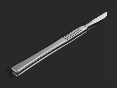 Scalpel High Quality 3D Model