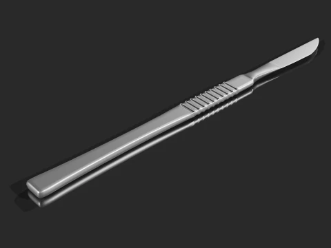Scalpel High Quality 3D Model
