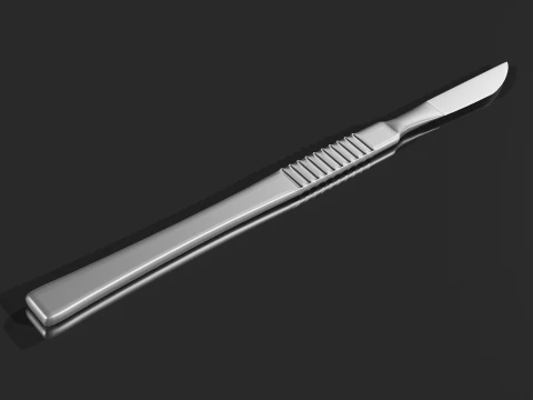 Scalpel High Quality 3D Model