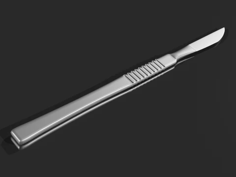 Scalpel High Quality 3D Model