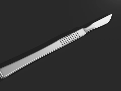 Scalpel High Quality 3D Model