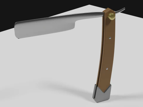 Highpoly Razorblade 3D Модель
