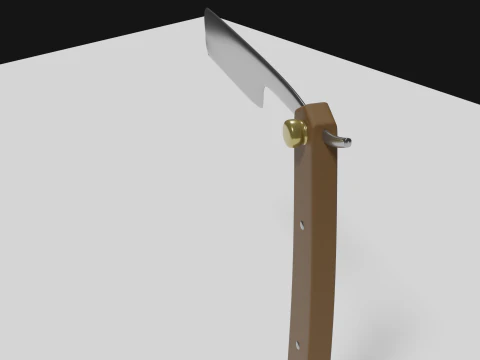 Highpoly Razorblade 3D Model