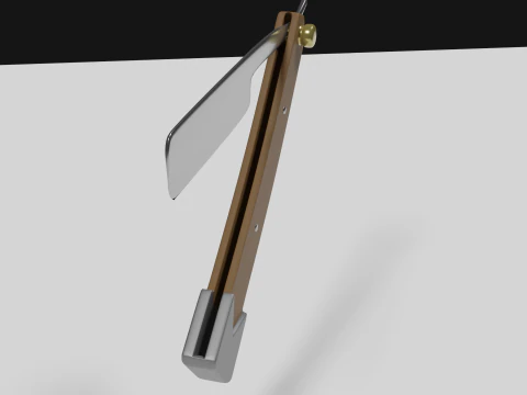 Highpoly Razorblade 3D Model