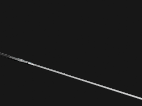 Dark Repulser Kirito Sword SAO Lowpoly Style 3D Model