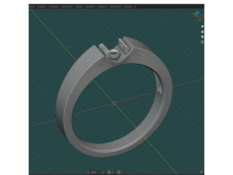 Ring Model Cetak 3D