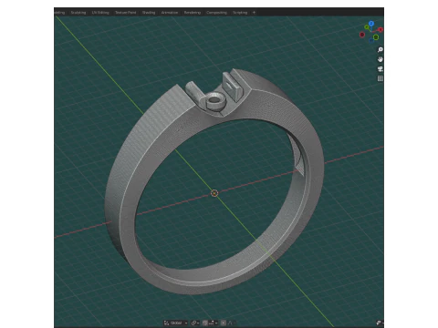 Ring 3D Print Model