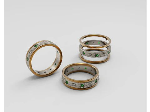 Кольцо 3D Принт Модель