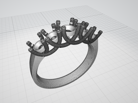 Ring Model do druku 3D