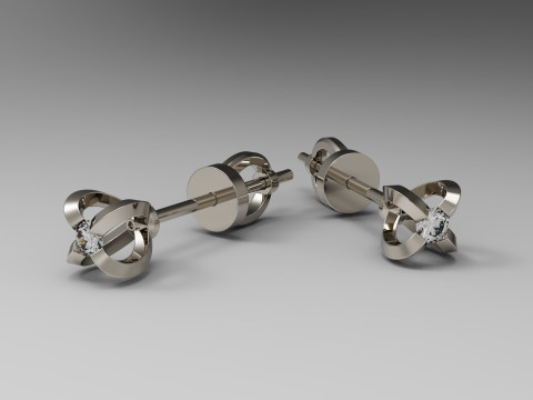 Earring Modelo de impresión 3D