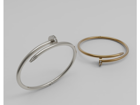 Bracelet nail 3D Print Model