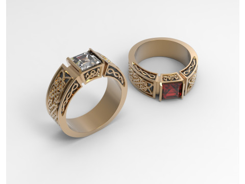 Ring Modèles 3D en vedette